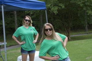 tmba golf tournament 2016 tent staff having fun priority title