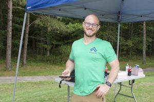 tmba golf tournament 2016 male green shirt at tent v2
